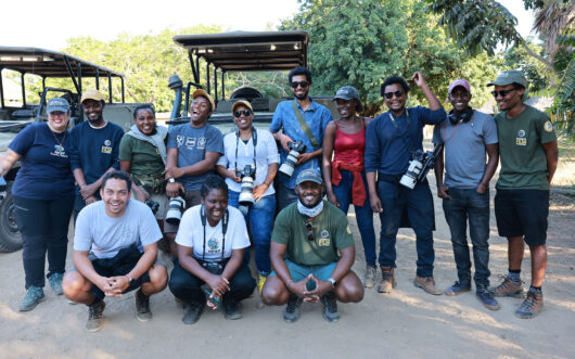 African Science Film Fellows at Gorongosa National Park