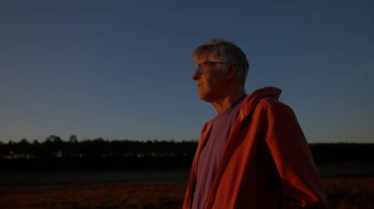 Impossible Burger founder Pat Brown at his carbon ranch in Arkansas