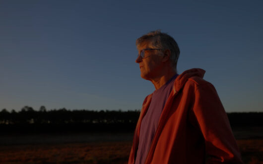 Impossible Burger founder Pat Brown at his carbon ranch in Arkansas