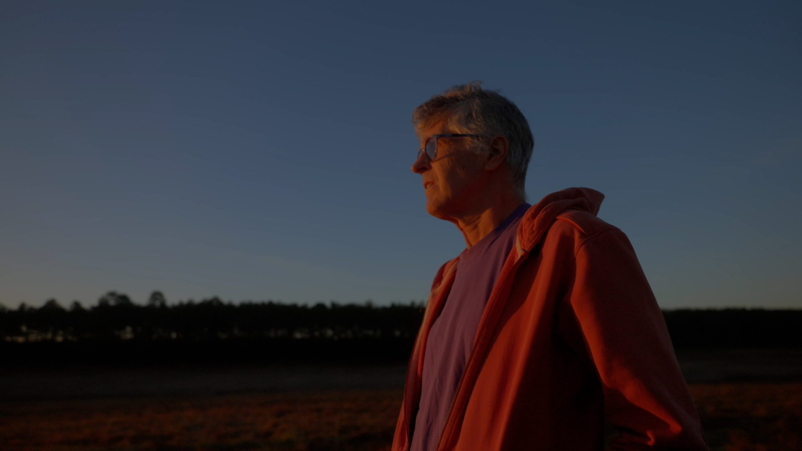 Impossible Burger founder Pat Brown at his carbon ranch in Arkansas